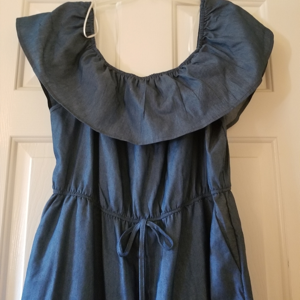 Denim jumpsuit